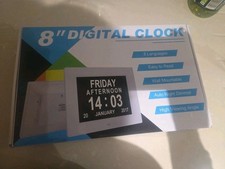 YCOO Dementia Clocks, 8 Inch
