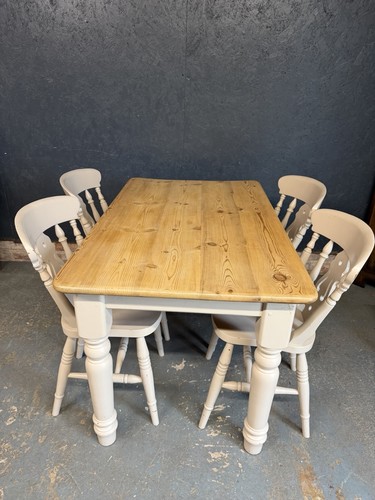 Pine farmhouse dining - dining, &