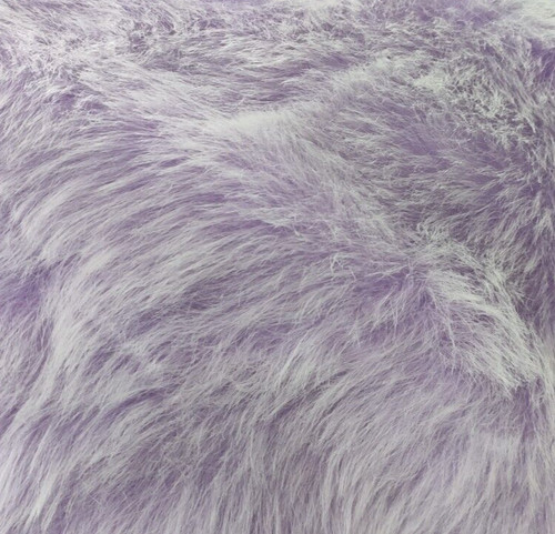 Luxury 25mm faux fur lilac - faux,