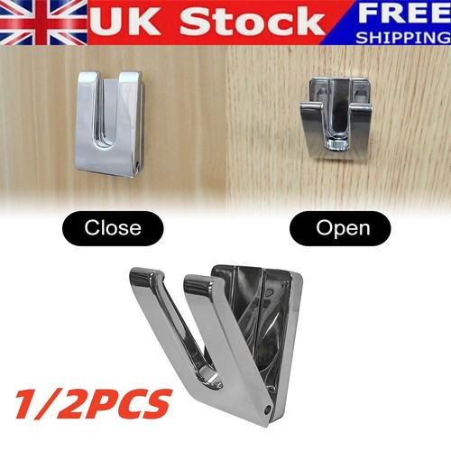 Chrome coat towel hook - towel, for