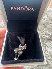 Genuine pandora champagne flute charm - never used 