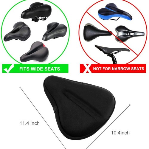 Exercise bike seat gel cushion - bike,