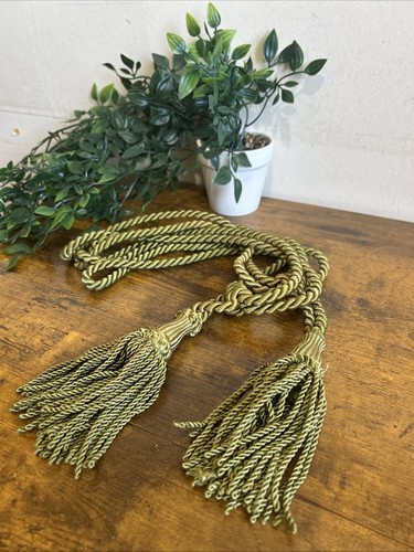 Vintage tassel rope curtain - tassel,