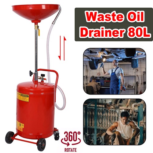 80l waste oil drainer tank - waste,