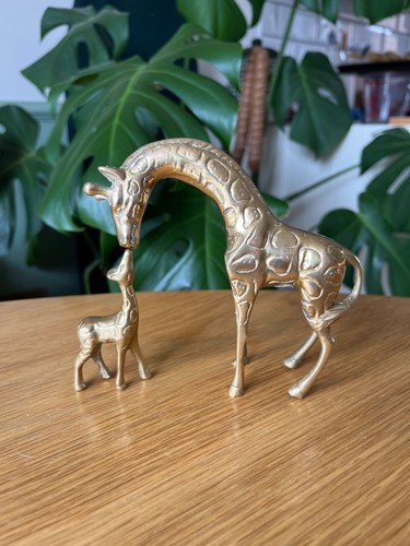 Vintage brass mum - , &