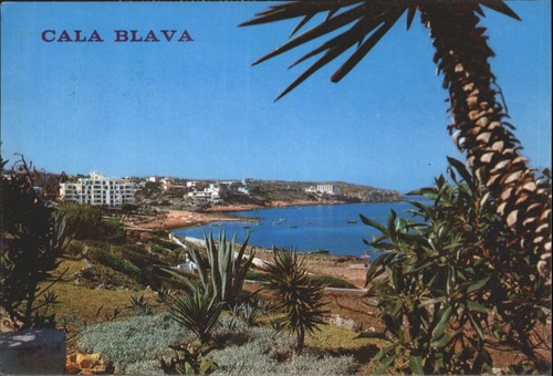 Vintage cala blava mallorca - blava,