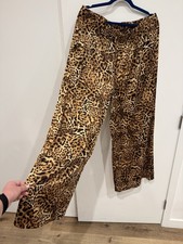 INC Animal Print Wide Leg