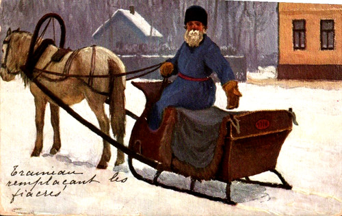 Russia russian coachman - russia,