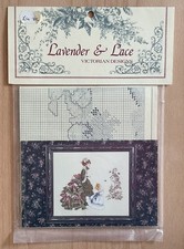 Lavender and Lace Cross Stitch