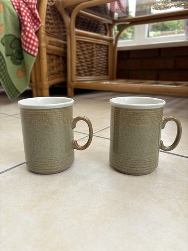 Vintage green mug - vintage, set