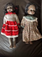 Two Black Dolls Palitoy 1970-1980 Vintage