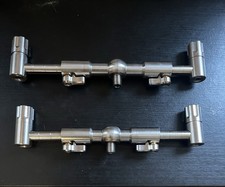Jag 2-Rod Adjustable Buzz Bars x2 316 Stainless Steel for Carp Fishing
