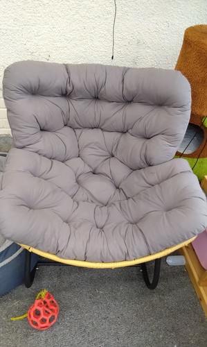 Grey papasan style - 2,