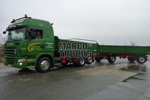 Truck photo scania - scania, drawbar