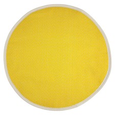 Hob Cover Yellow with White