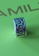 CHAMILIA Swirls curls  Clip Lock Charm 925 sterling silver