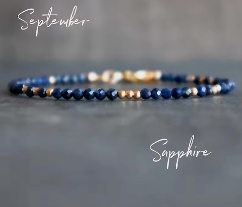 Womens dainty blue sapphire - womens,