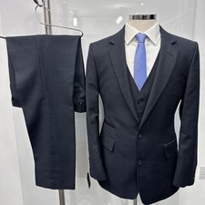 HAMMOND & CO Navy Wool Blend