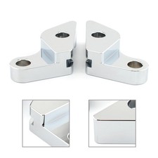 1 Set Chrome 1" Shock Lowering