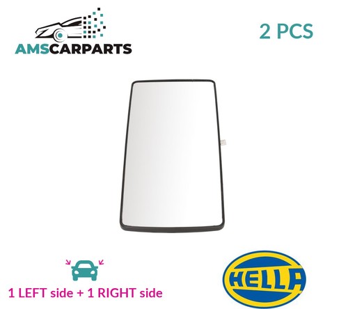 Rear view mirror glass - mirror, pair