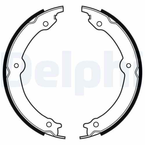 Delphi ls2152 brake shoe set - ls2152,