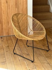 Graham and Green Rattan Occasional Chair  - Bedroom - Lounge - Conservatory