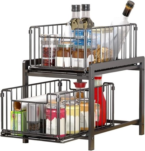 Tier sliding basket drawer - 2,