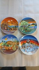Poole Pottery 4 Seasons 7 3/4"
