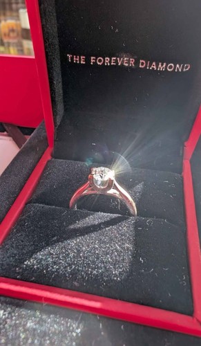 Forever diamond solitaire ring - forever,