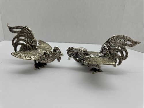 Vintage pair silver plated - silver,