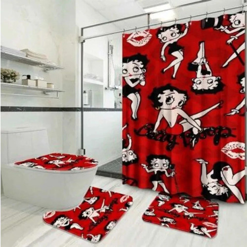 Betty boop shower curtain - betty, set