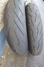 PIRELLI DIABLO ROSSO 3 MOTORCYCLE TYRES 120/70x17 & 160/60x17