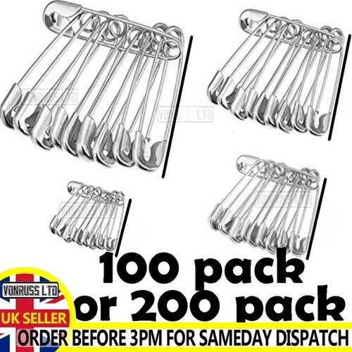 Safety pins 100 200 pcs - safety,