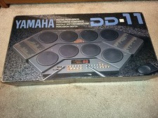 Yamaha DD-11 Digital Drum Set  With 8 Pads - Sticks & Pedals Original Box