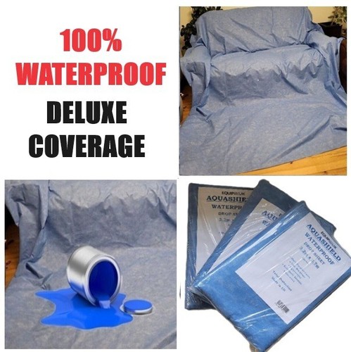 Faux cotton dust sheet - x,