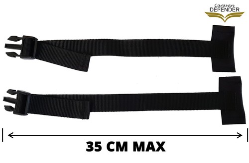 Caravan defender towing - caravan, cover