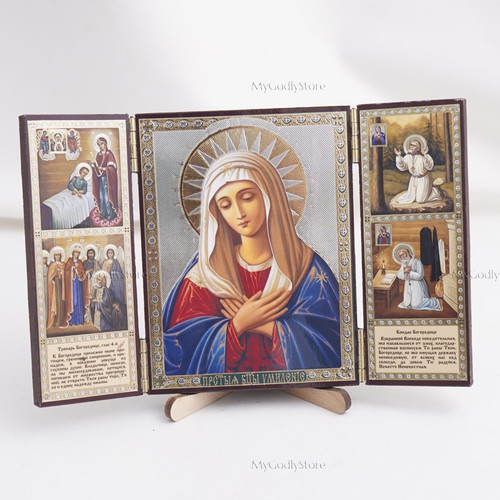 Triptych orthodox icon - triptych,
