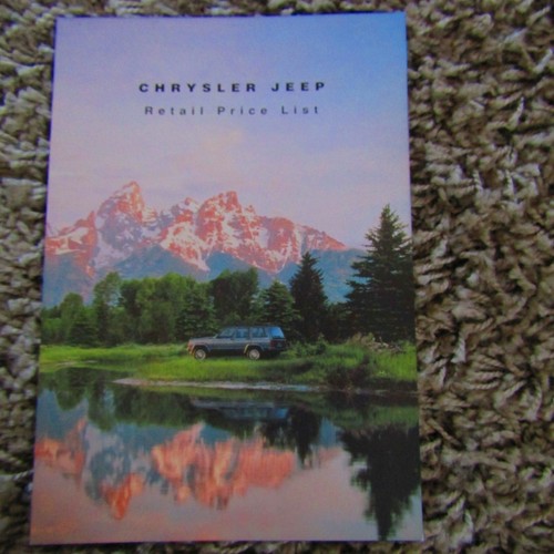 Chrysler jeep cherokee - chrysler,