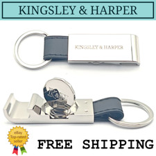 Bottle Opener with a Magnetic Trolley Coin New pound shape with PVC Leather UK