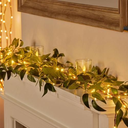 Green leaf christmas - green,