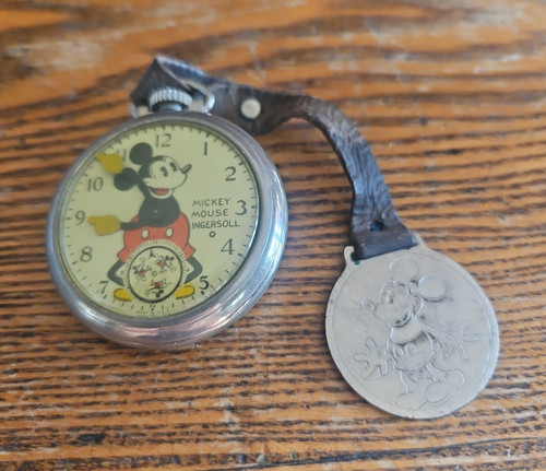 1933 disney ingersoll mickey - ingersoll,