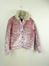 ASOS Pink Velvet Jacket Faux