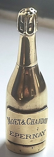 Antique brass pepperette moet - pepperette,