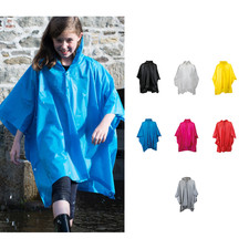 Kids Plastic Poncho (SC019) -