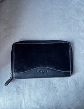 Women's Black Leather/Cowhide