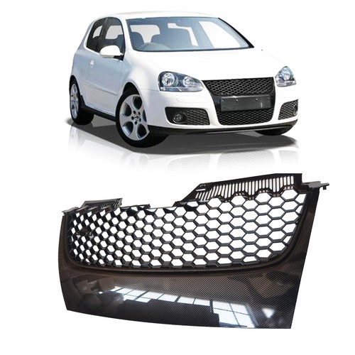 Front bumper upper mesh grill - front,