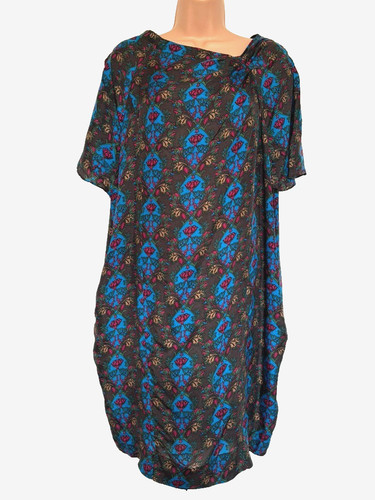 Pure silk striking print - pure,