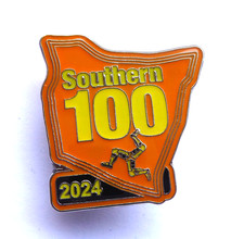2024 SOUTHERN 100 ISLE OF MAN BADGE - IoM MANX T.T. RACES