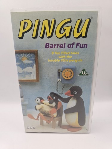 Pingu barrel fun vhs pal - pingu,