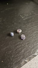 Natural Sapphire, 3 raw uncut